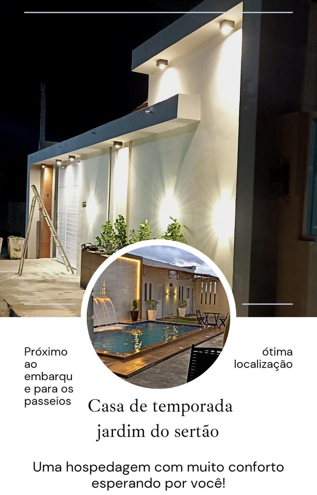 Casa Jardim Para Temporada Em Piranhas-Alagoas Exterior foto